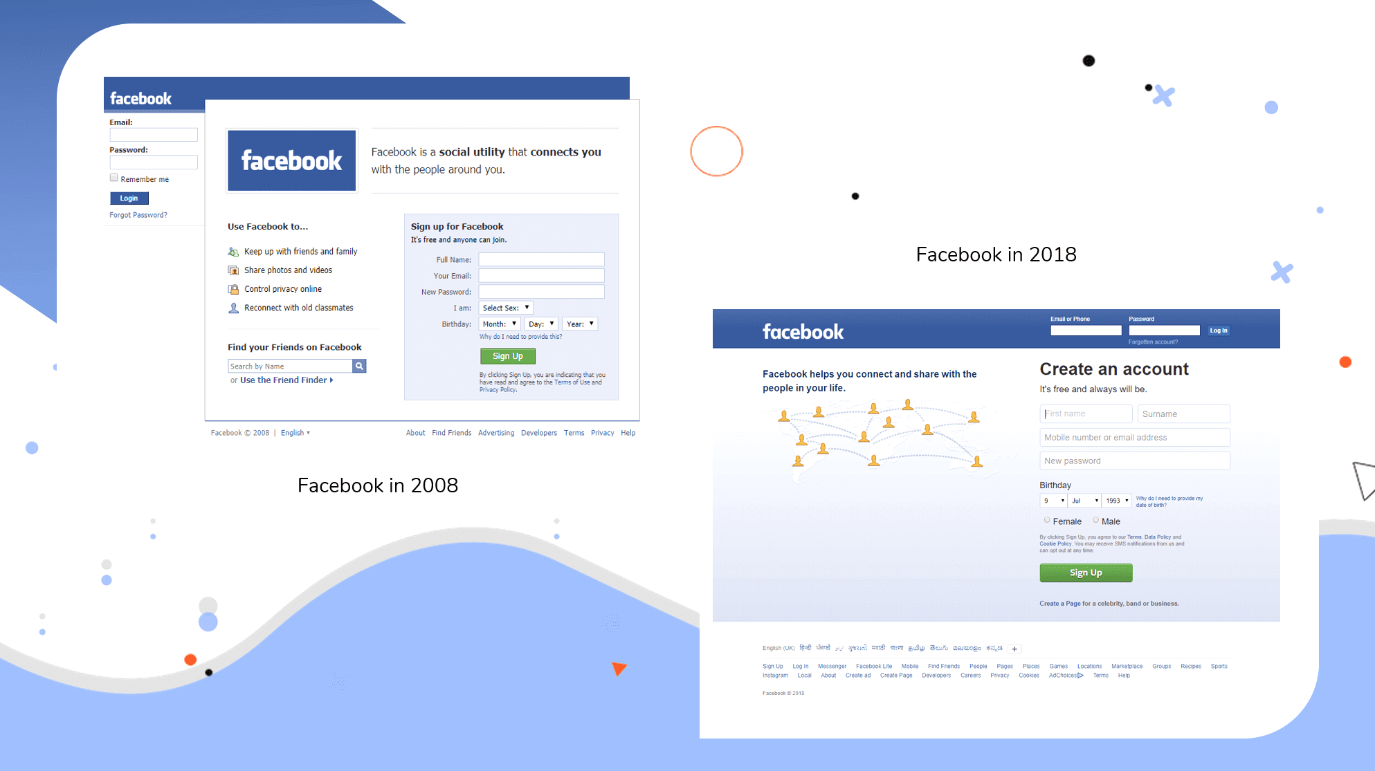 Facebook UI