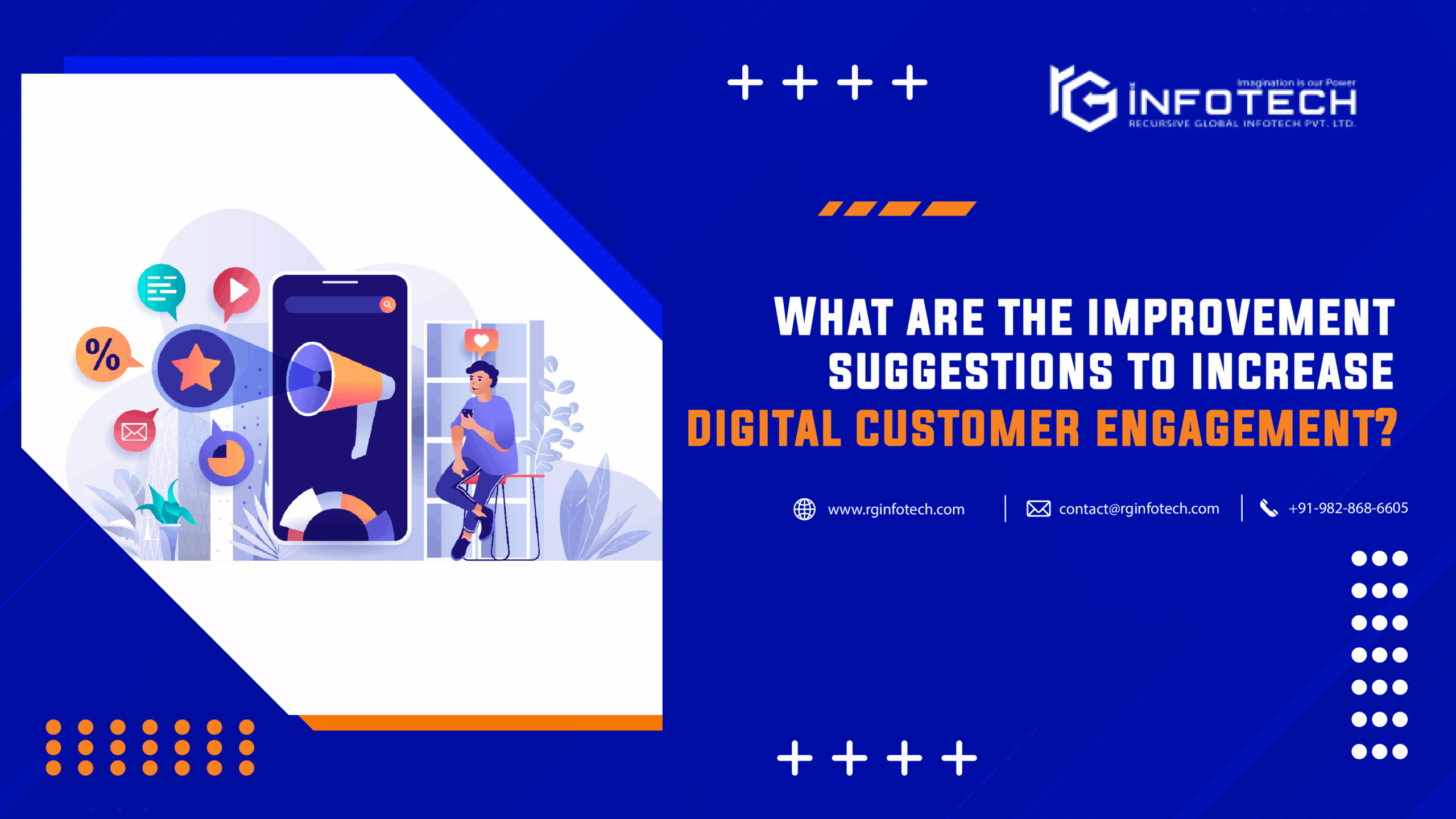 What are the improvement suggestions to increase digital customer engagement?