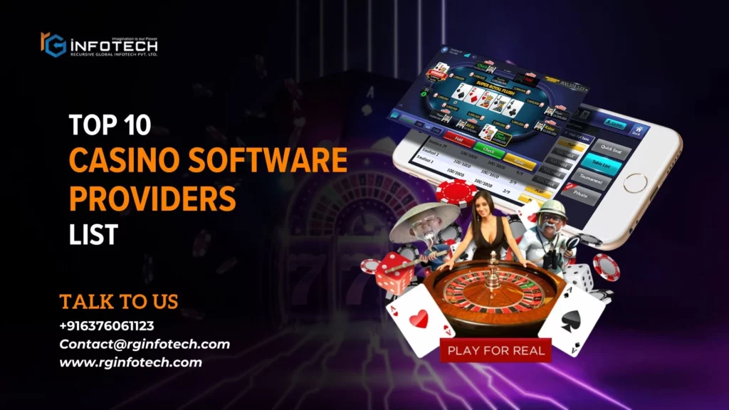 Best 10 Online Casino Software Providers (2026)