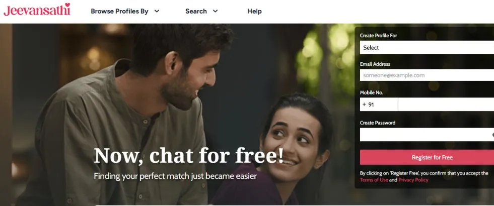 Jeevansathi.com best indian matrimonial website