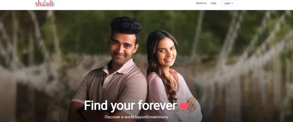 Shaadi.com matrimony apps in India