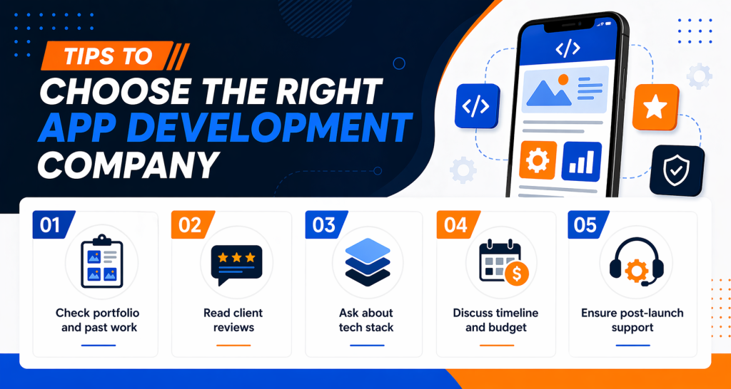 Tips to Choose the Right App Development Company