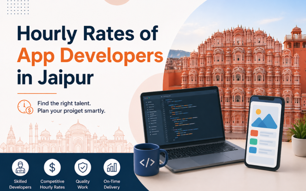 Hourly Rates of App Developers in Jaipur