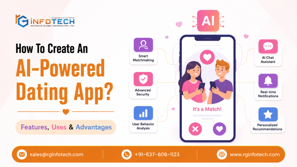 How To Create An AI-Powered Dating App? Features, Uses & Advantages