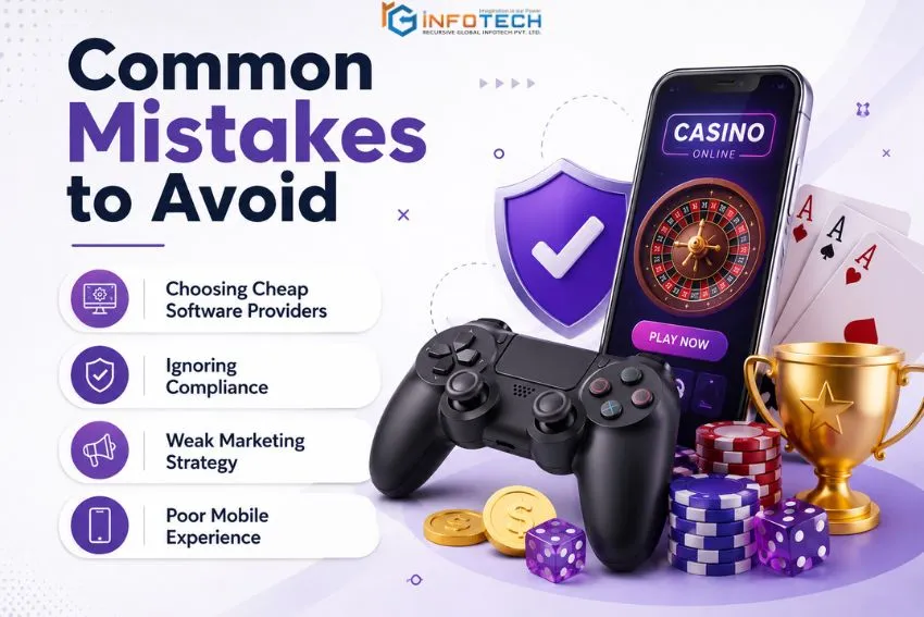 Common Mistakes to Avoid When choosing white label casino software provider