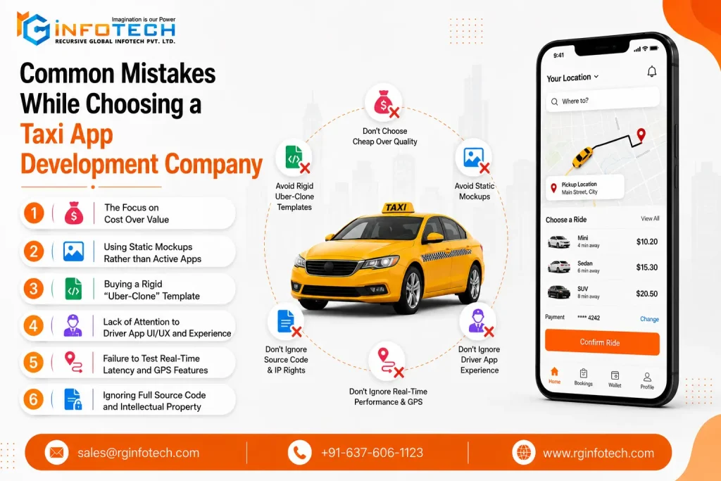 Taxi app development company