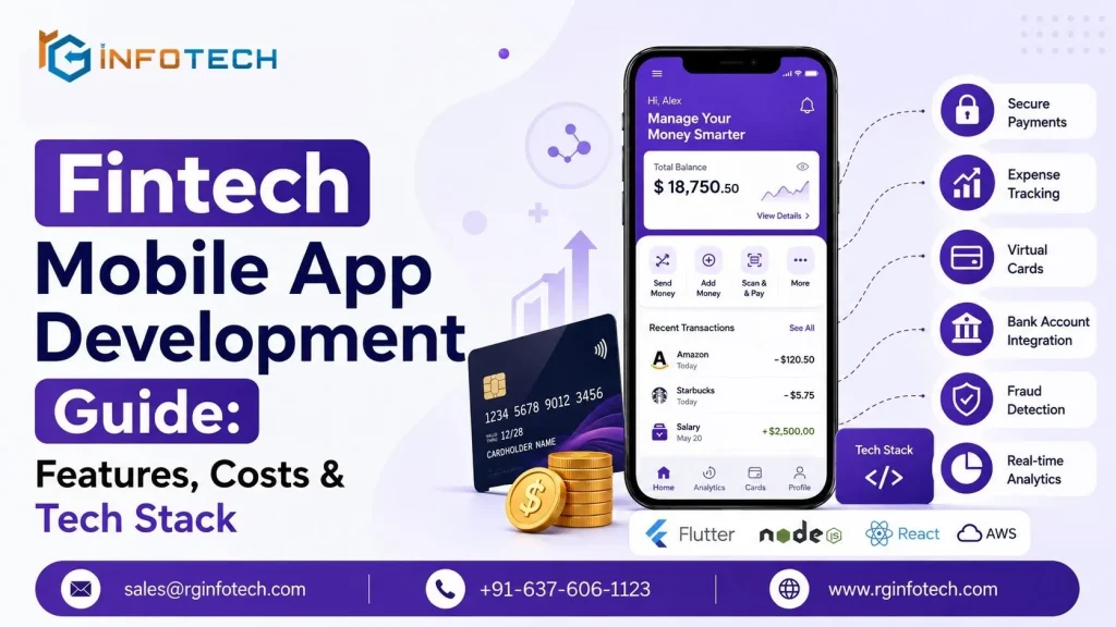 Fintech Mobile App Development: Cost, Features & Tech Stack 2026