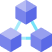 Blockchain Android app development icon
