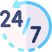 24/7 Availability