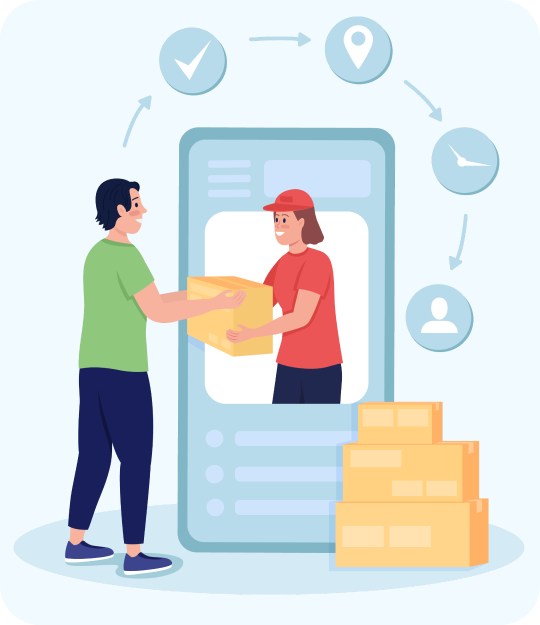 Custom Delivery Partner App