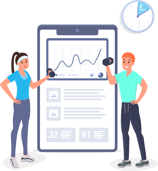 on demand Fitness App development company in UK