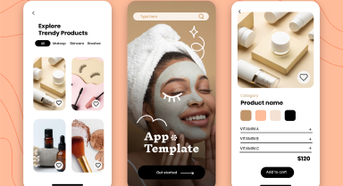 UI/UX Design for Beauty Apps