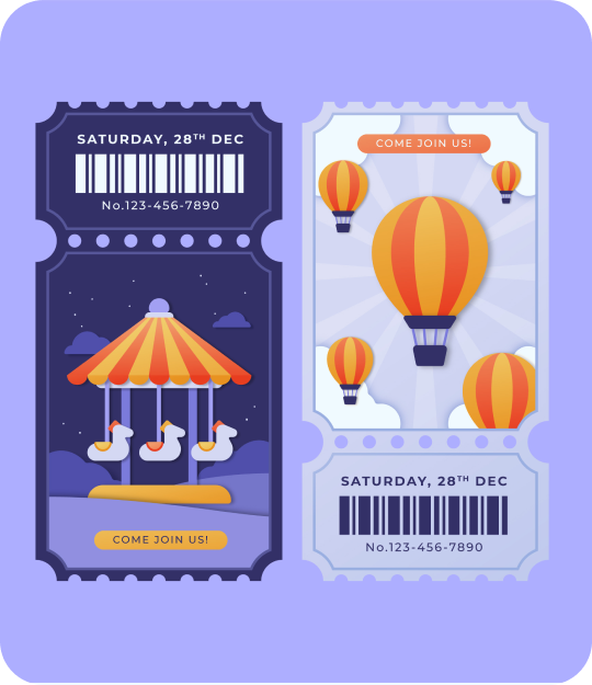 Amusement Ticket Apps