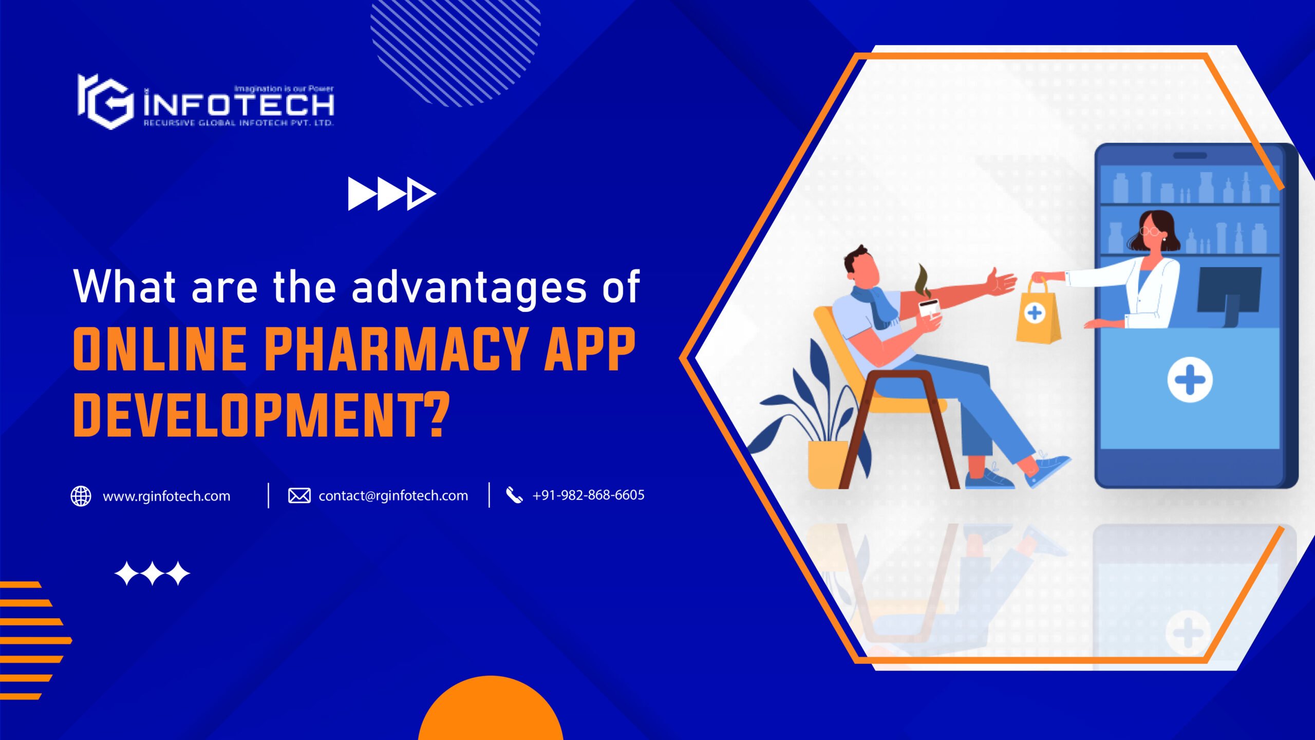 What are the advantages of online pharmacy app development?