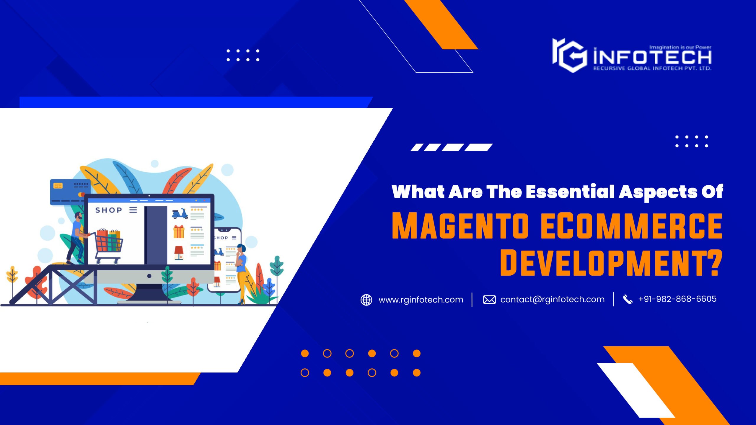 What are the steps to develop a Magento eCommerce store?
