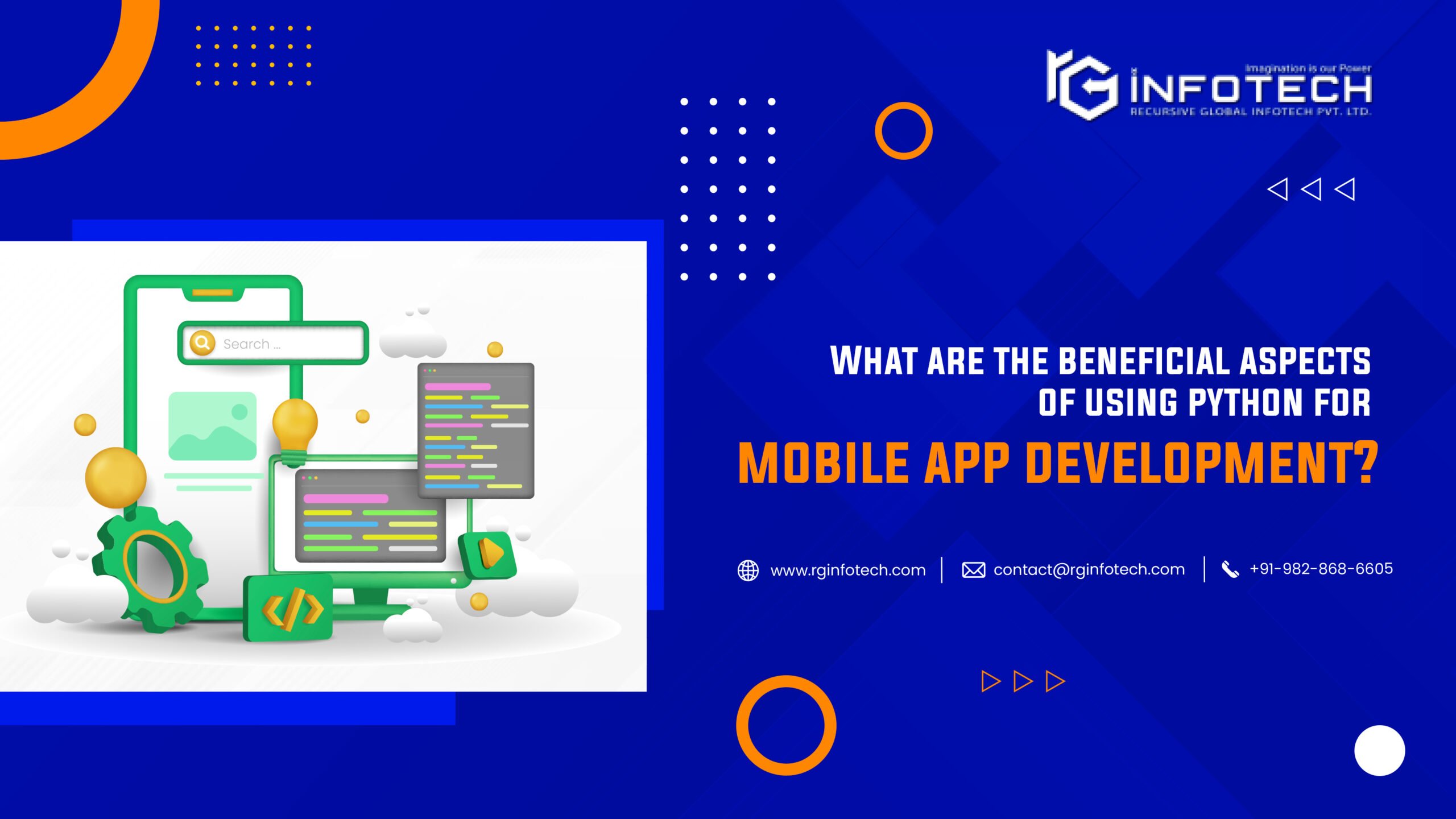 What are the beneficial aspects of using python for mobile app development?