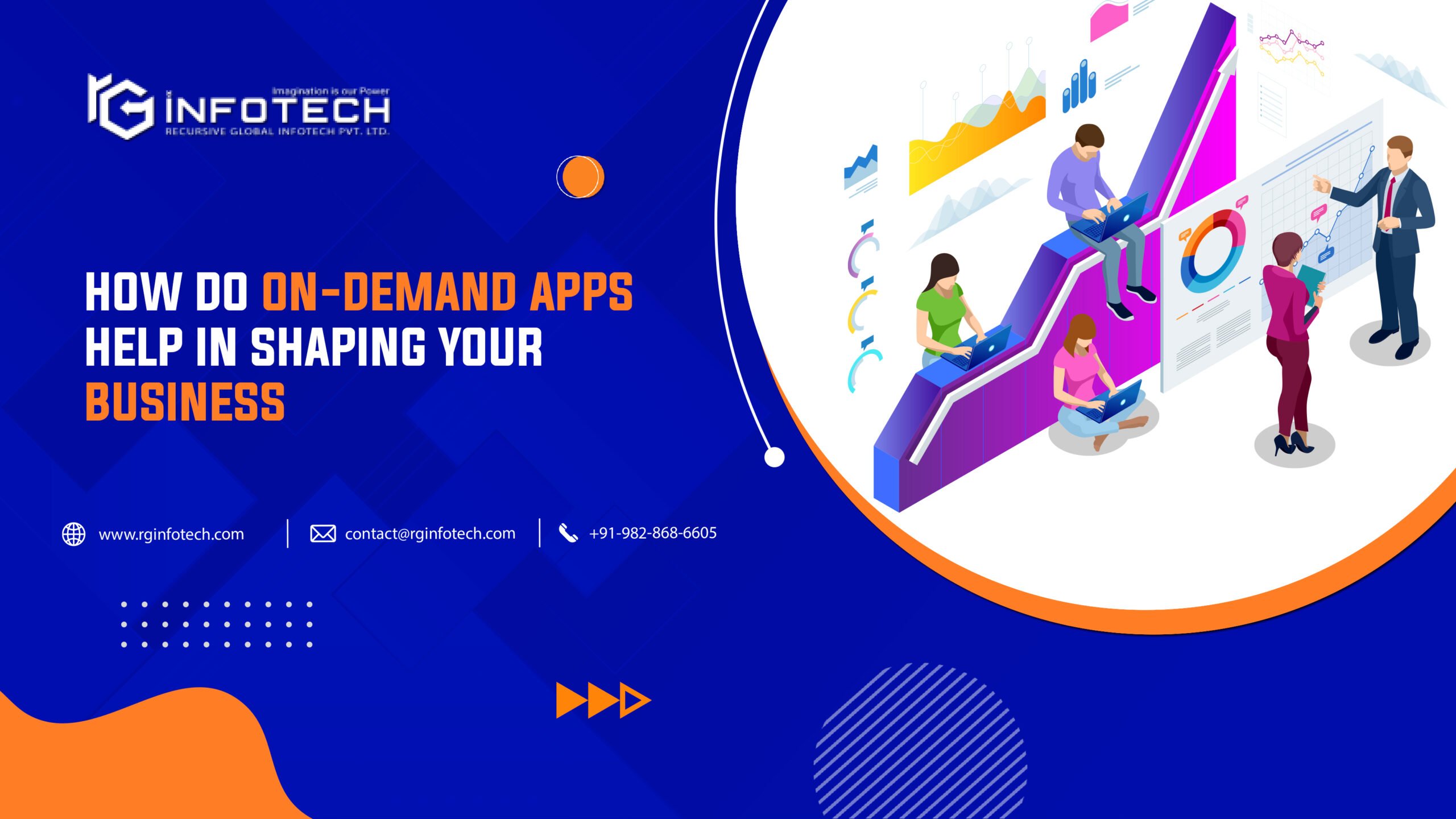 How do on-demand apps help in shaping your business?