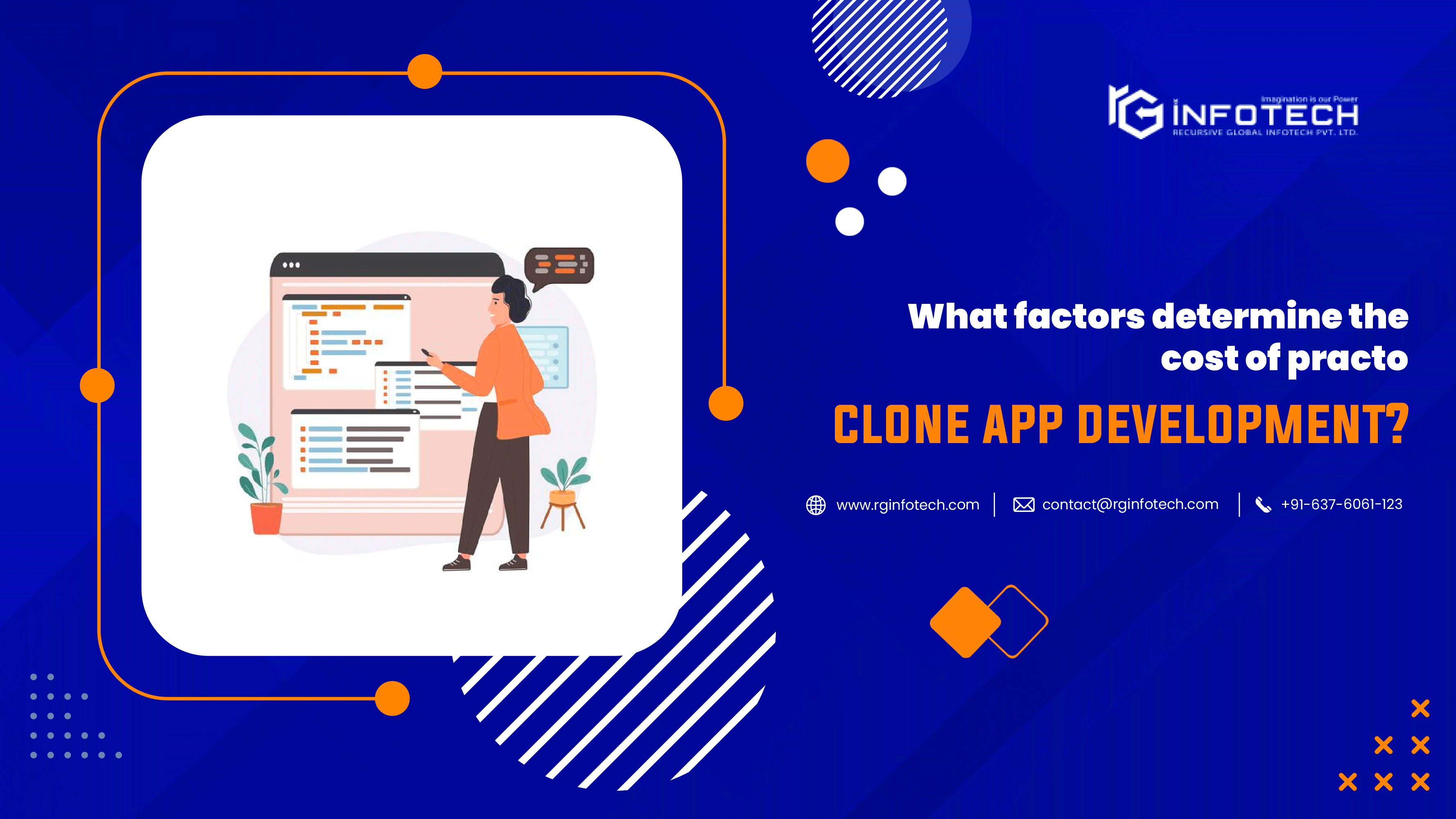 What factors determine the cost of practo clone app development?