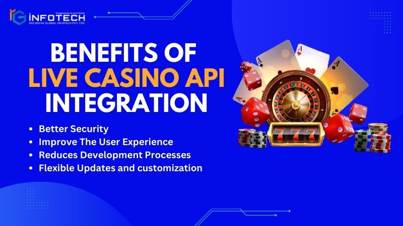 Benefits of Live Casino API Integration