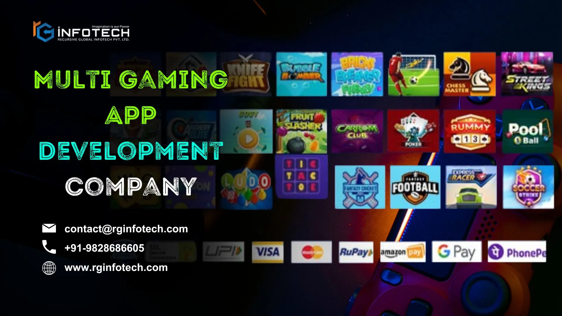 Multi Gaming App Development Company