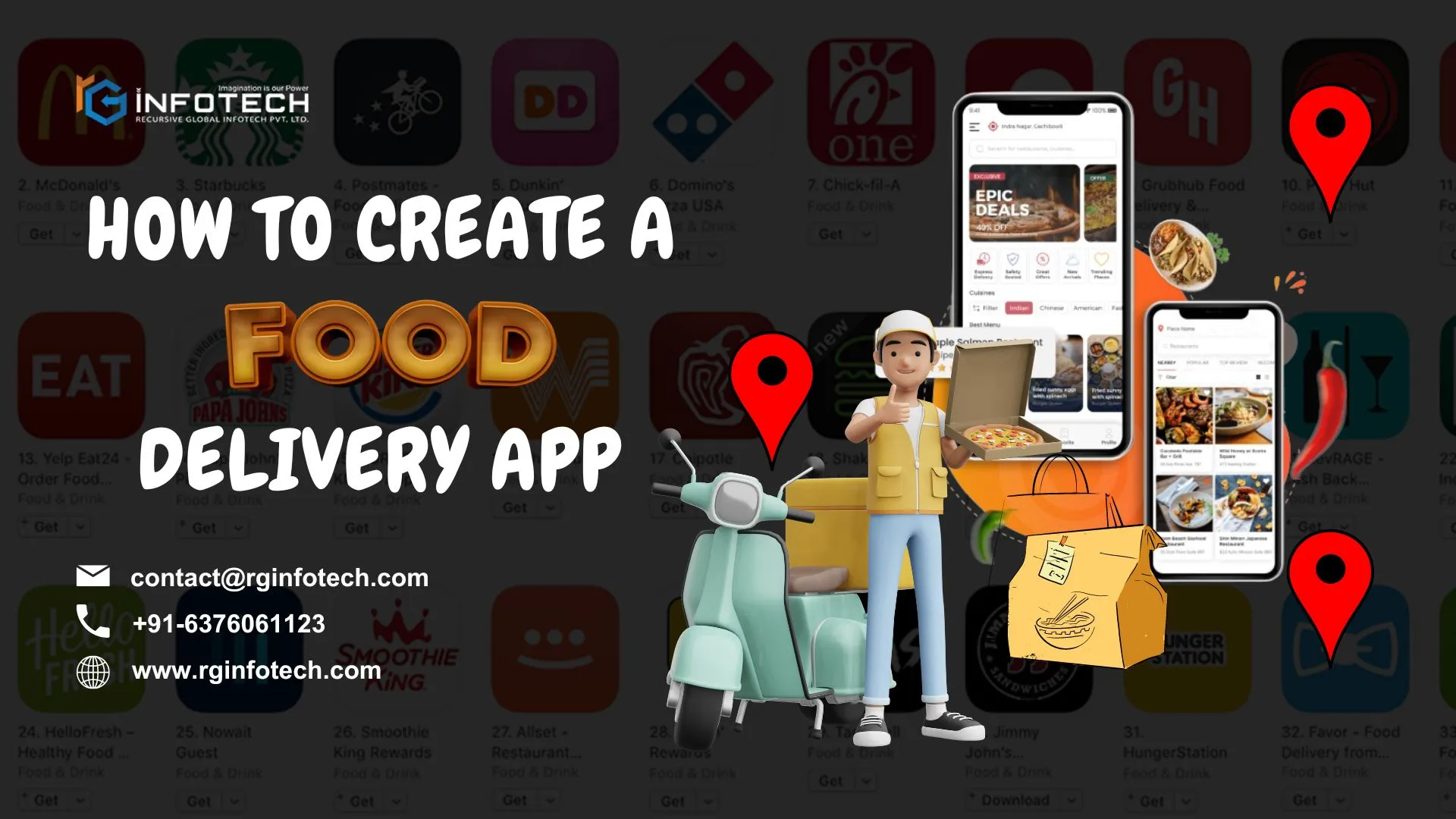 Create a Food Delivery App