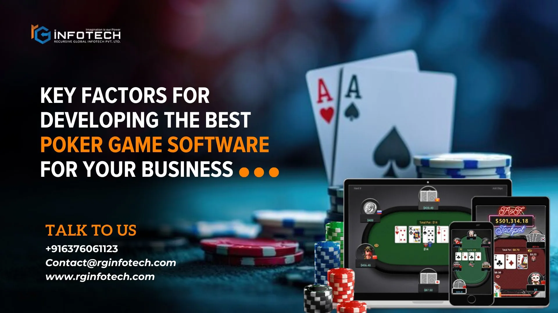 poker game software features