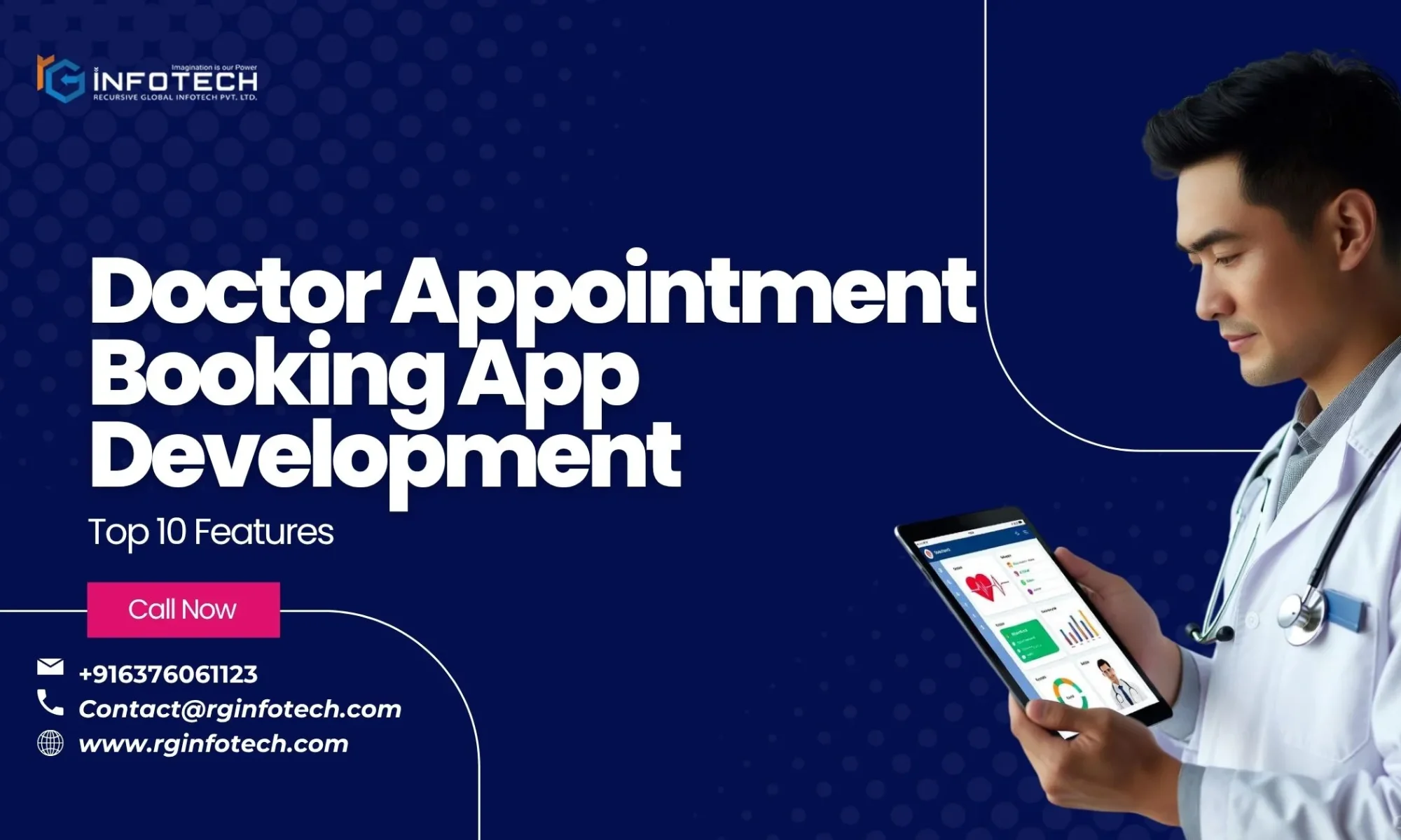 Top 10 Features for Doctor Appointment Booking App Development