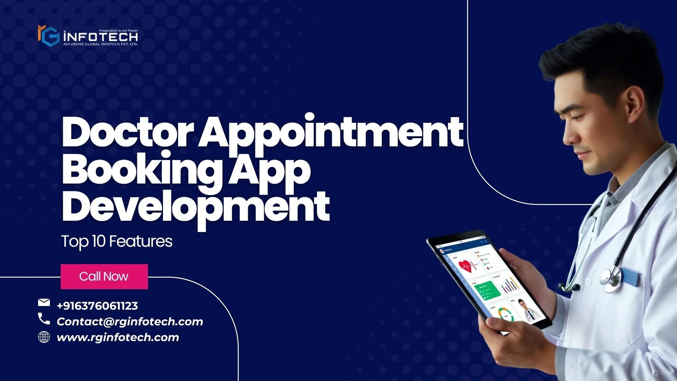 Top 10 Features for Doctor Appointment Booking App Development
